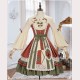 The Country Girl Lolita Dress JSK + KC + Blouse Set by YingLuoFu (SF19)